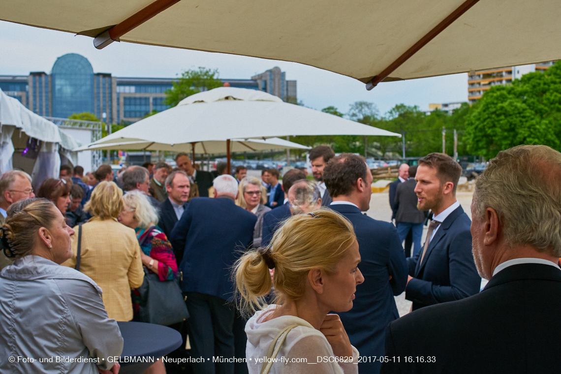 11. Mai 2017 - Grundsteinlegung für die LOGE und dem Kulturquadrat in Neuperlach